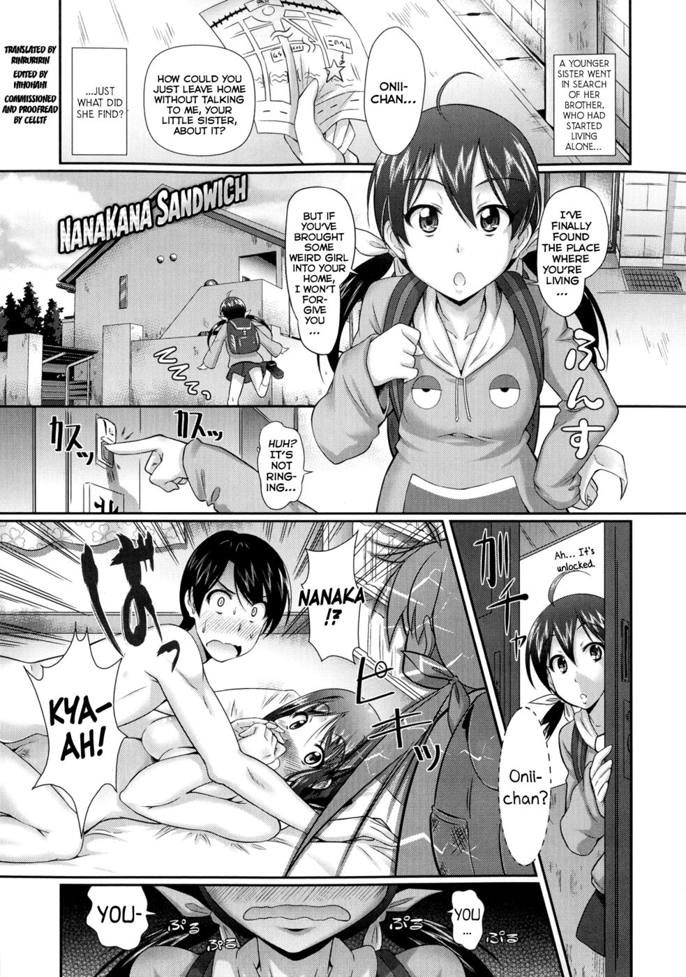 Hentai Manga Comic-Nanakana Sandwich-Read-1